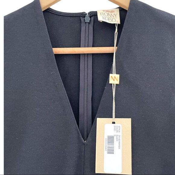 NWT Torn By Ronny Kobo Cut Out Body Con With Mesh - Picture 4 of 6